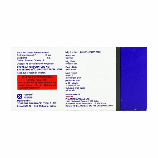 DYDROPREG 10 Tablet 10's