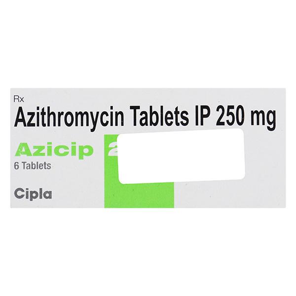 Azicip 250mg Tablet 6'S