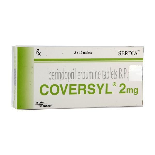 Coversyl 2mg Tablet 10'S