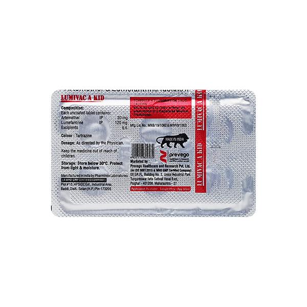 LUMIVAC A KID Tablet 6's