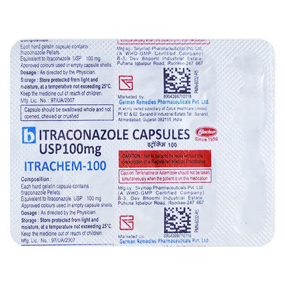 ITRACHEM 100 Capsule 10's