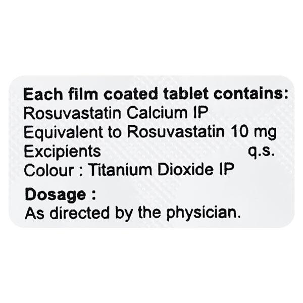Rosave 10mg Tablet 15'S
