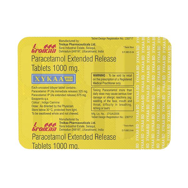 Xykaa BD 1000mg Tablet 10'S