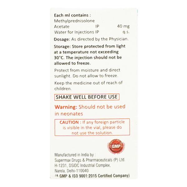 PREDNIWIK 40 Injection 1ml