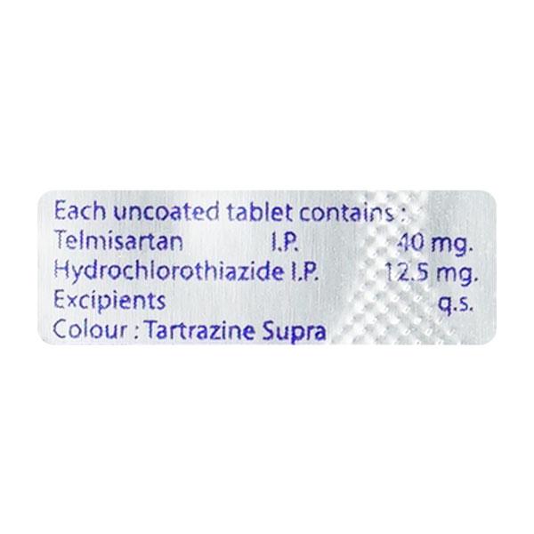 TELSED H 40 Tablet 10's