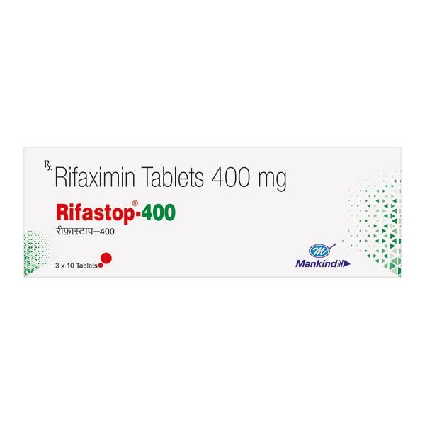 Rifastop 400mg Tablet 10'S
