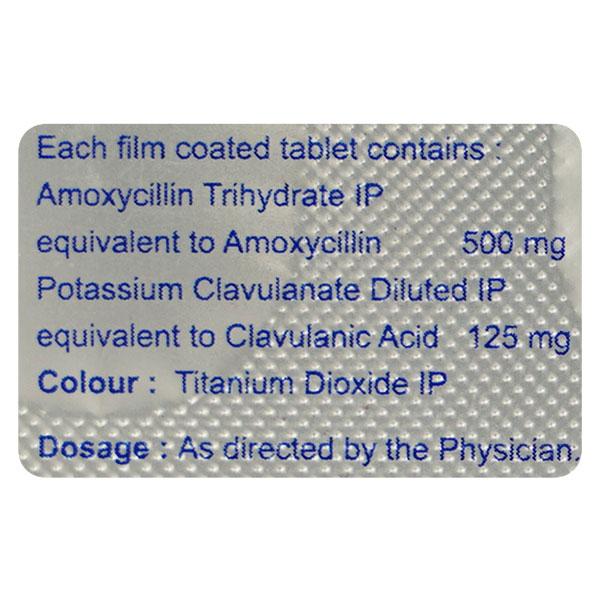 CLAVNAX 625 Tablet 6's