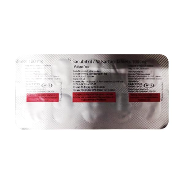 VALSAC 100 Tablet 10's