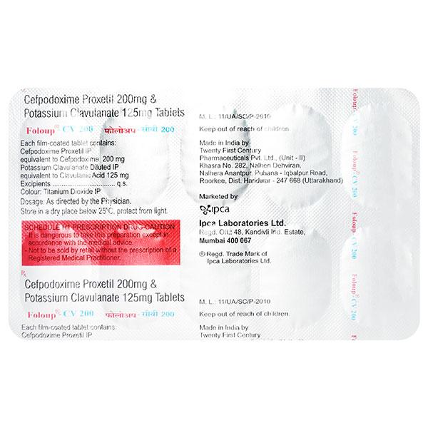 Foloup CV Tablet 10'S