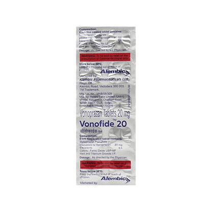 VONOFIDE 20 Tablet 10's