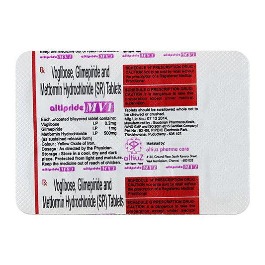 ALTIPRIDE MV1 Tablet 10's