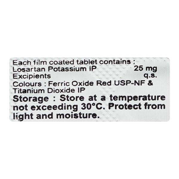 Losakind 25mg Tablet 10'S