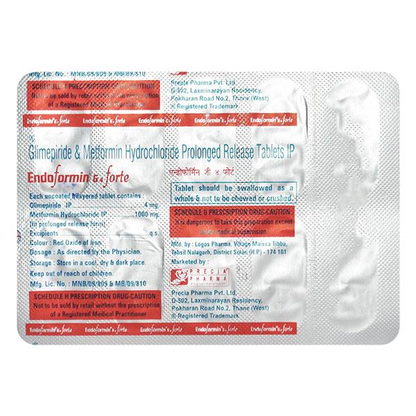 ENDOFORMIN G4 FORTE Tablet 10's
