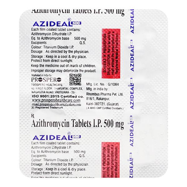 AZIDEAL 500 Tablet 5's