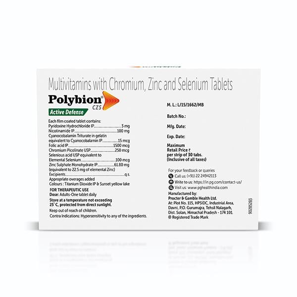POLYBION CZS Tablet 30's