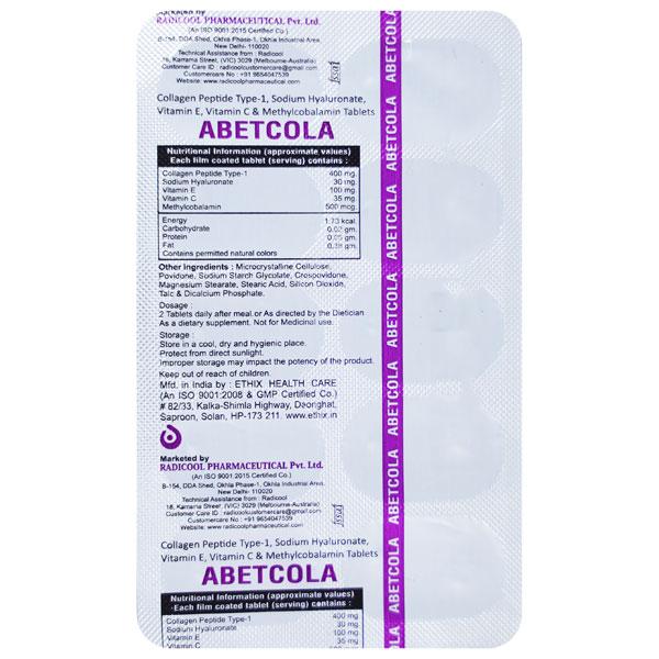 Abetcola Tablet 10'S