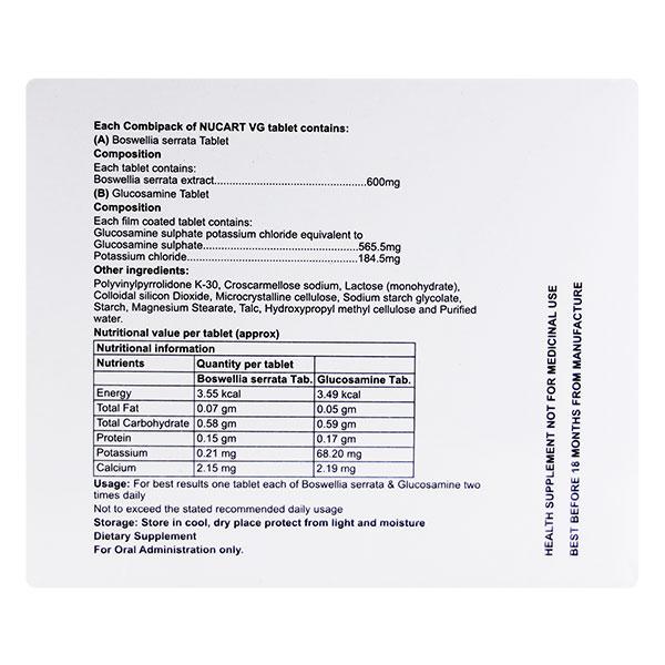 NUCART VG Combipack 20's