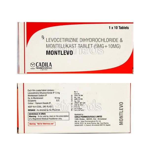 Montlevo 10/5mg Tablet 10'S
