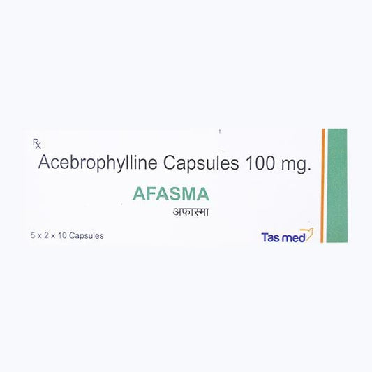 AFASMA 100MG CAPSULE 10'S