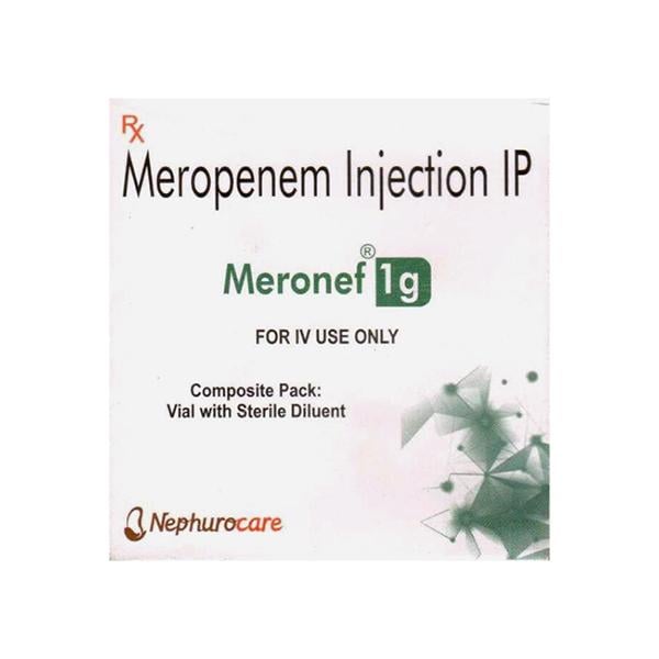 MERONEF 1gm Injection 1's