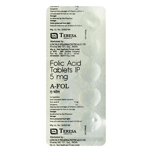 Afol 5mg Tablet 10'S