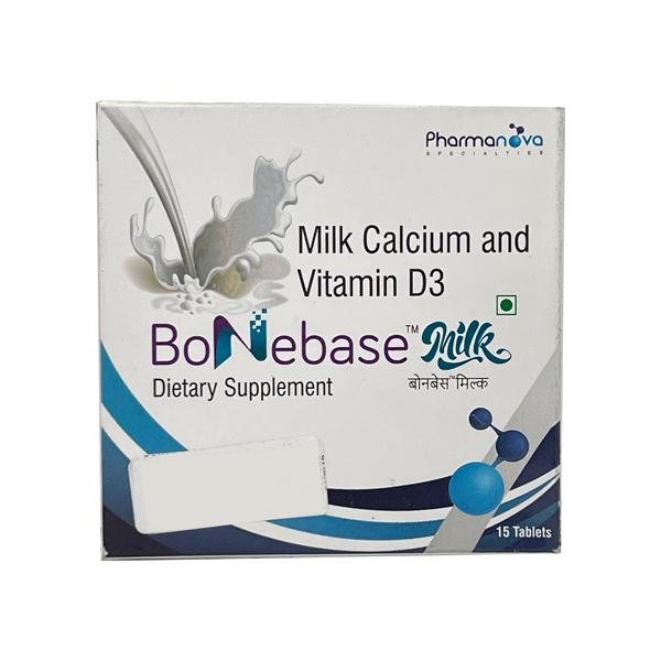 BONEBASE MILK Tablet 15's