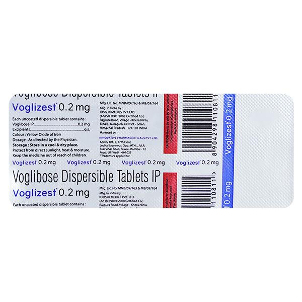 VOGLIZEST 0.2 Tablet 10's