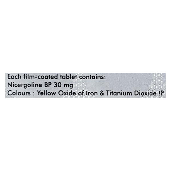 Nicerbium 30mg Tablet 10'S