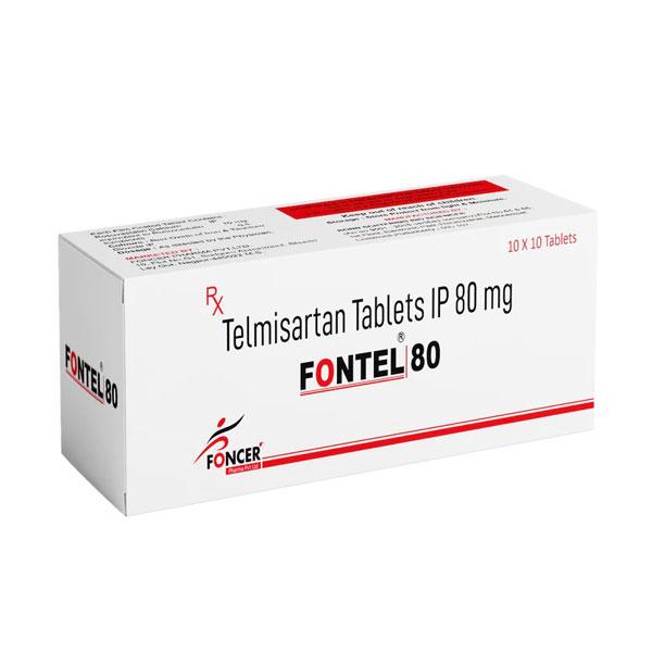 FONTEL 80mg Tablet 10's