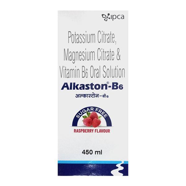 ALKASTON B6 SUGAR FREE RASPBERRY FLAVOUR Oral Solution 450ml