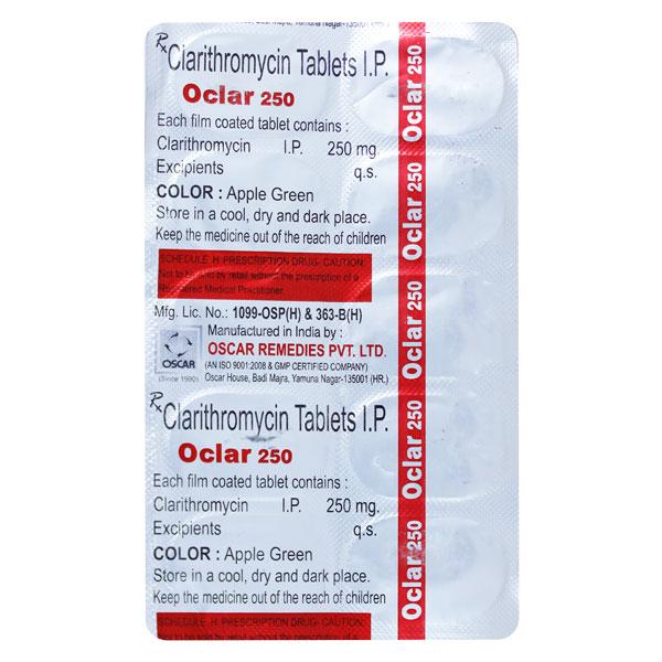 OCLAR 250 Tablet 10's