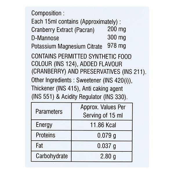 CRANTOP Sugar Free Raspberry Flavour Syrup 200ml