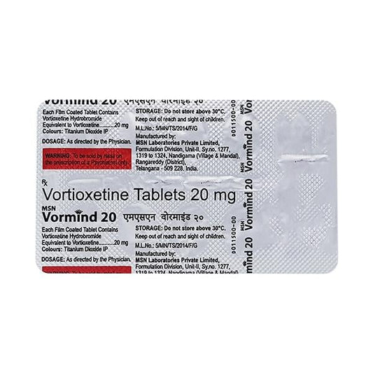 VORMIND 20 Tablet 10's
