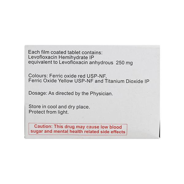 LEVOMAC 250 Tablet 10's