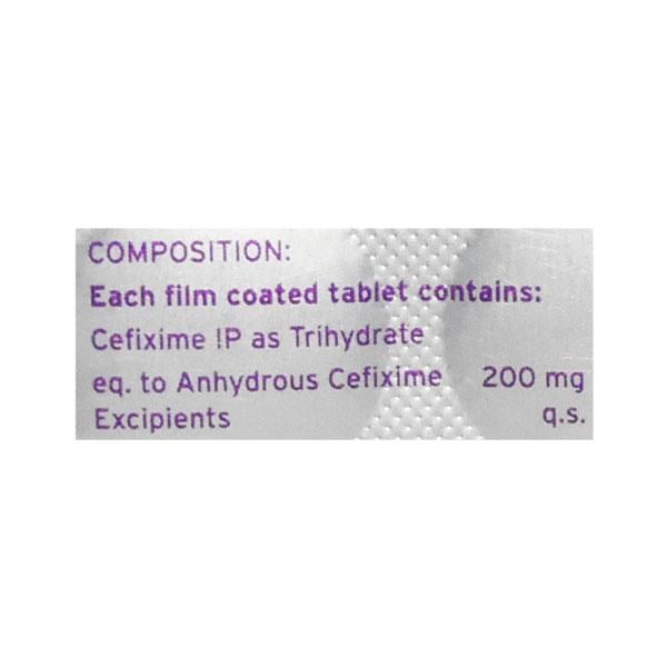 Cefilab 200mg Tablet 10'S