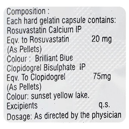 Rosumac CV 20mg Capsule 10'S