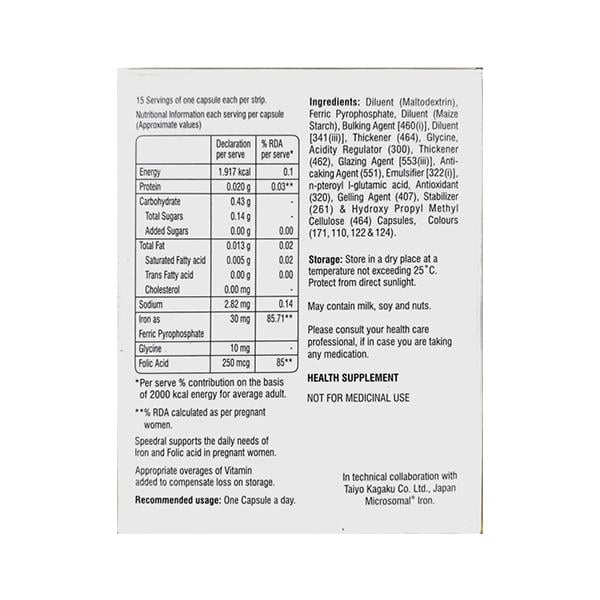 SPEEDRAL NEW Capsule 15's