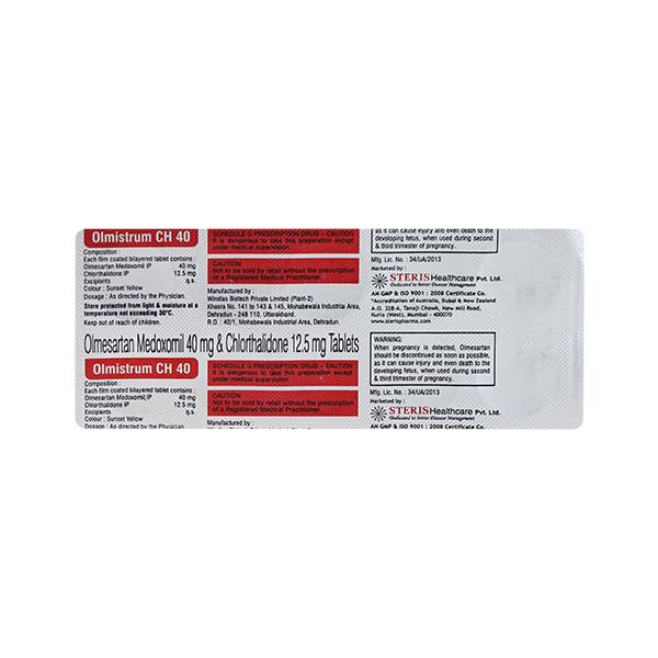 OLMISTRUM CH 40 Tablet 10's