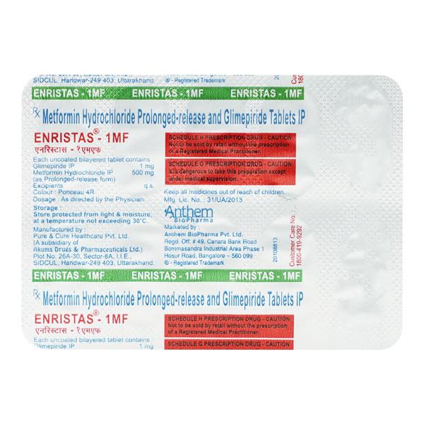 Enristas 1Mf Tablet 10'S