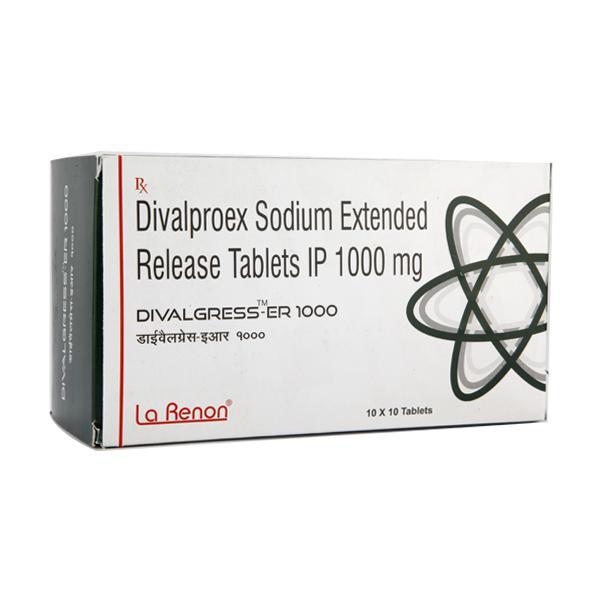 Divalgress ER 1000mg Tablet 10'S