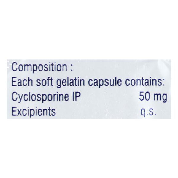 Iminoral 50mg Capsule 5'S