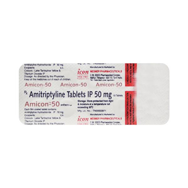 Amicon 50mg Tablet 10'S