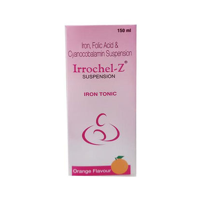 IRROCHEL Z ORANGE FLAVOUR Suspension 150ml