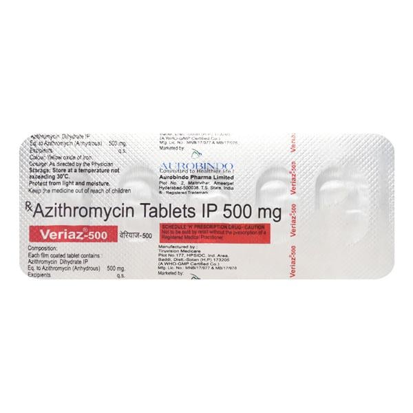 VERIAZ 500mg Tablet 5's