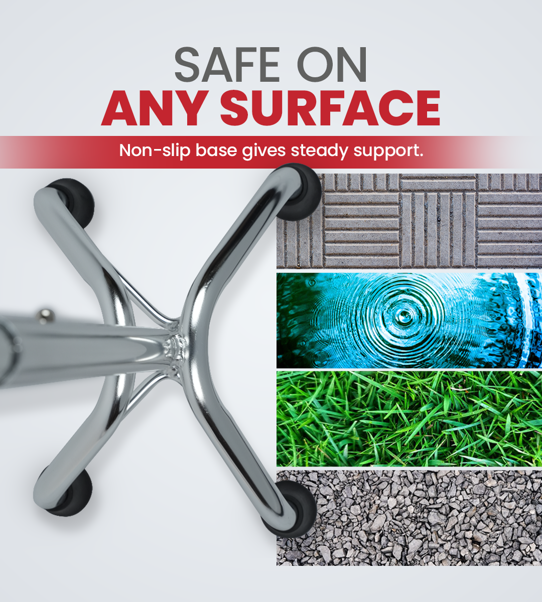 Quadbase Elite Walking Stick