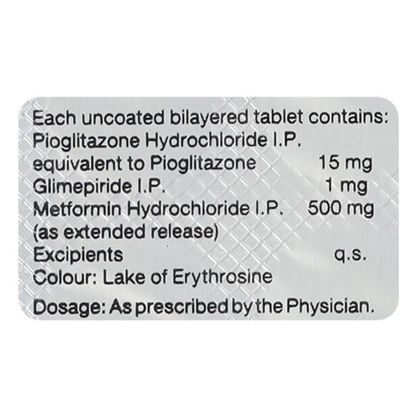 TRIBET 1mg Tablet 15's