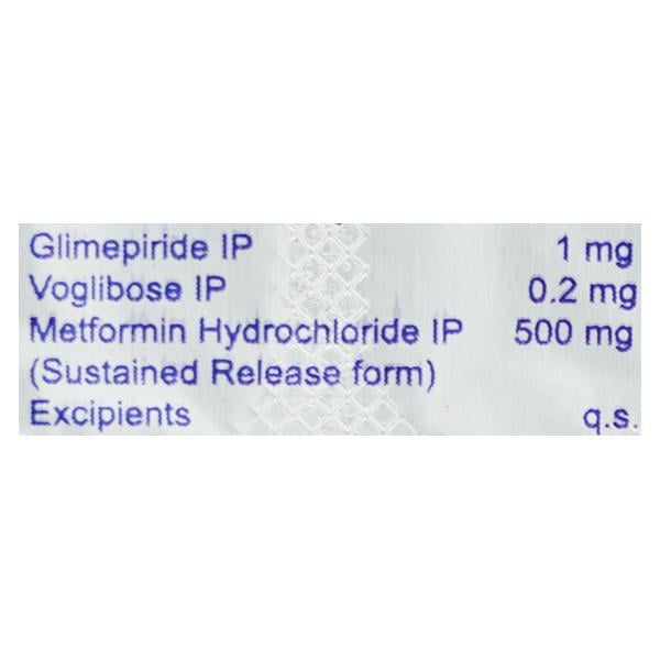 GLIMIACE MV 1 Tablet 10's