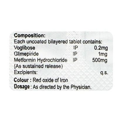 VOGLIAID GM 1 Tablet 10's