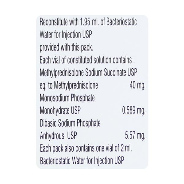 ZYPRED 40 Injection 1's