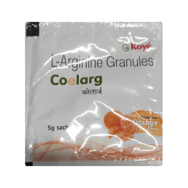 Coelarg Sugar Free Orange Flavour Granules 5gm